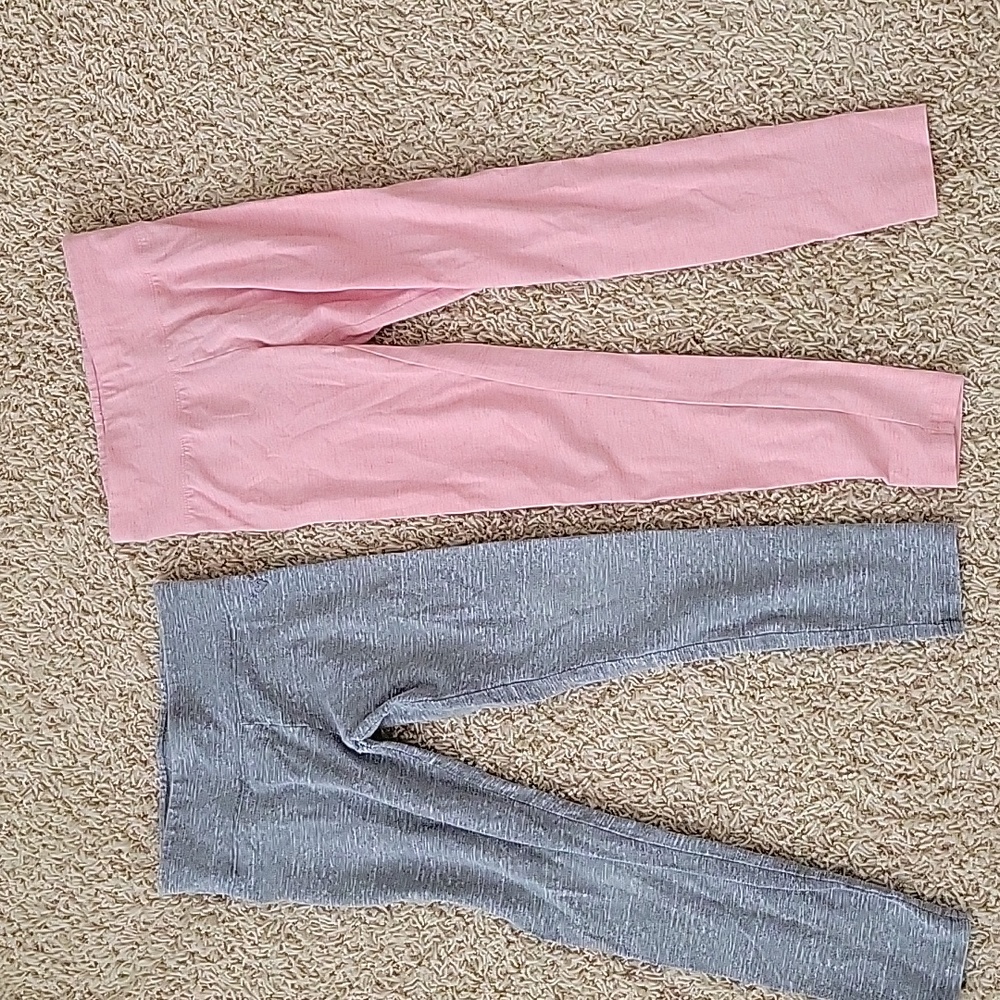 Justice leggings (2 pair)